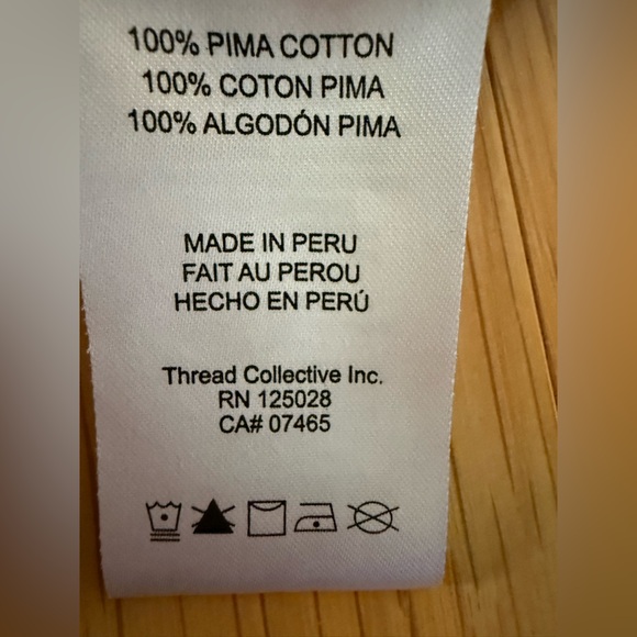 Psycho Bunny Men’s XS Gray Classic Polo 2-button placket front short sleeve - Picture 5 of 6